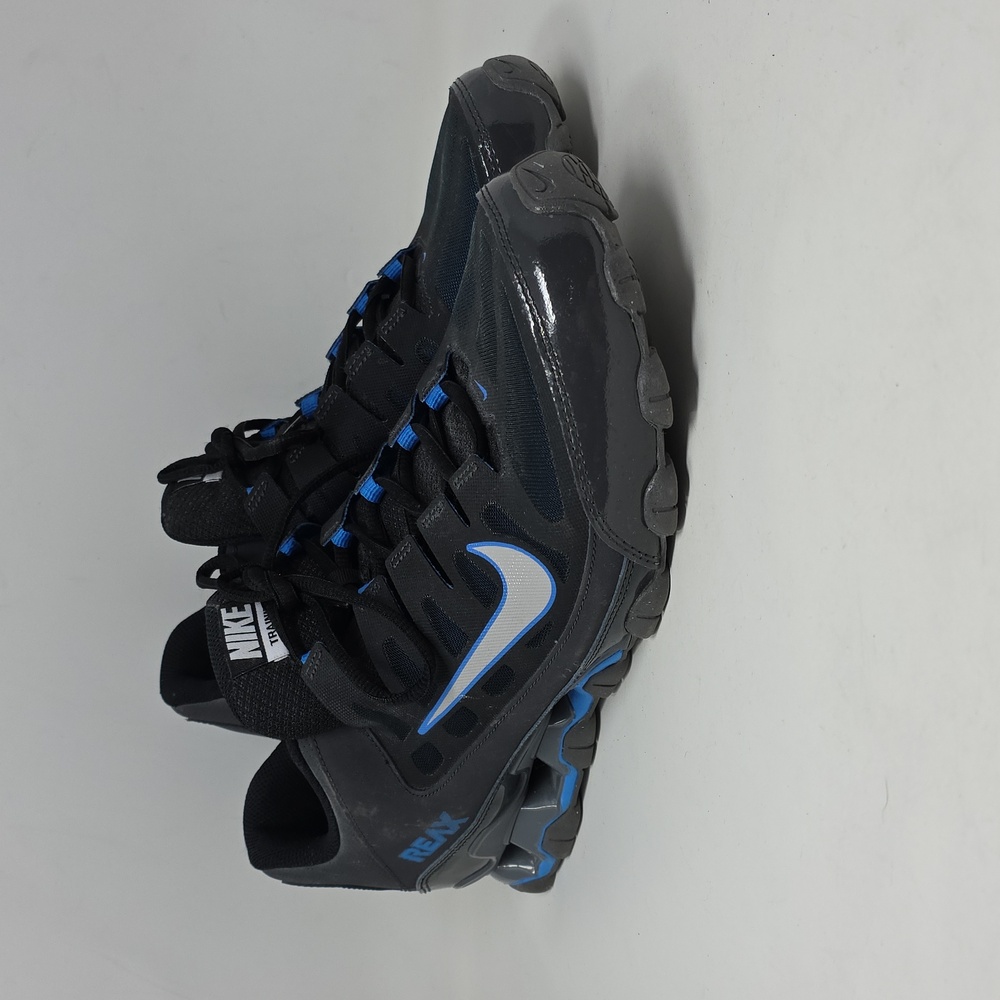 Nike Reax Black and Blue Athletic Shoes Size 14 - Picture 3 of 6